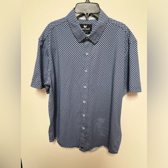 BUTTERCLOTH ICY COTTON MENS SHIRT SIZE XL SLIM FIT IN BALTIC NAVY - Picture 6 of 7